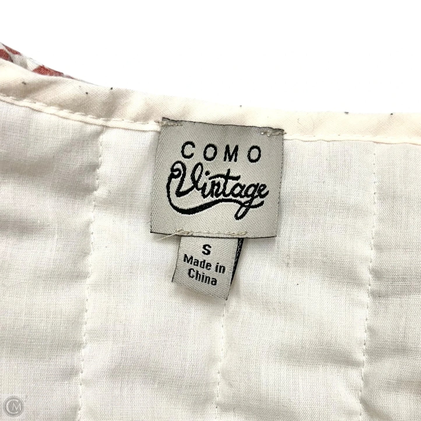 Jacket Puffer & Quilted By Como Vintage In Pink, Size: S