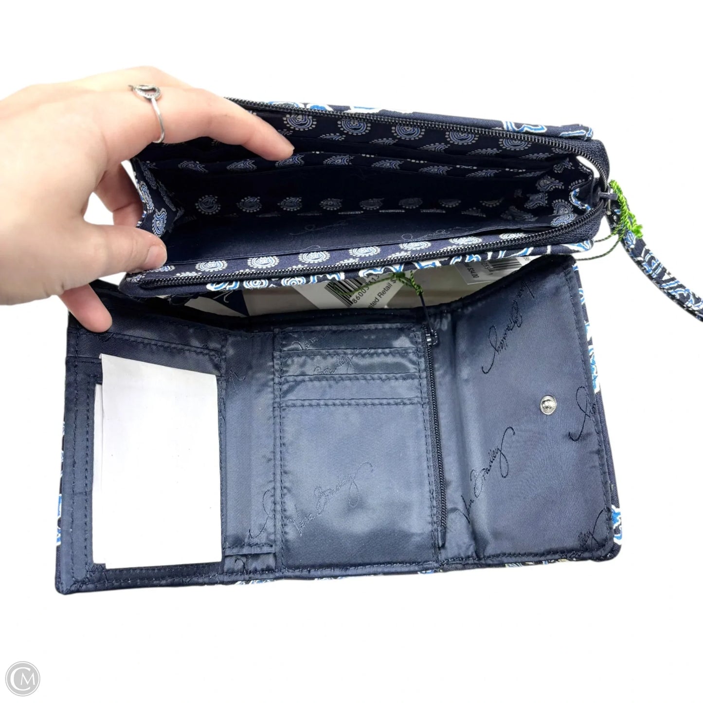 Handbag By Vera Bradley, Size: Large