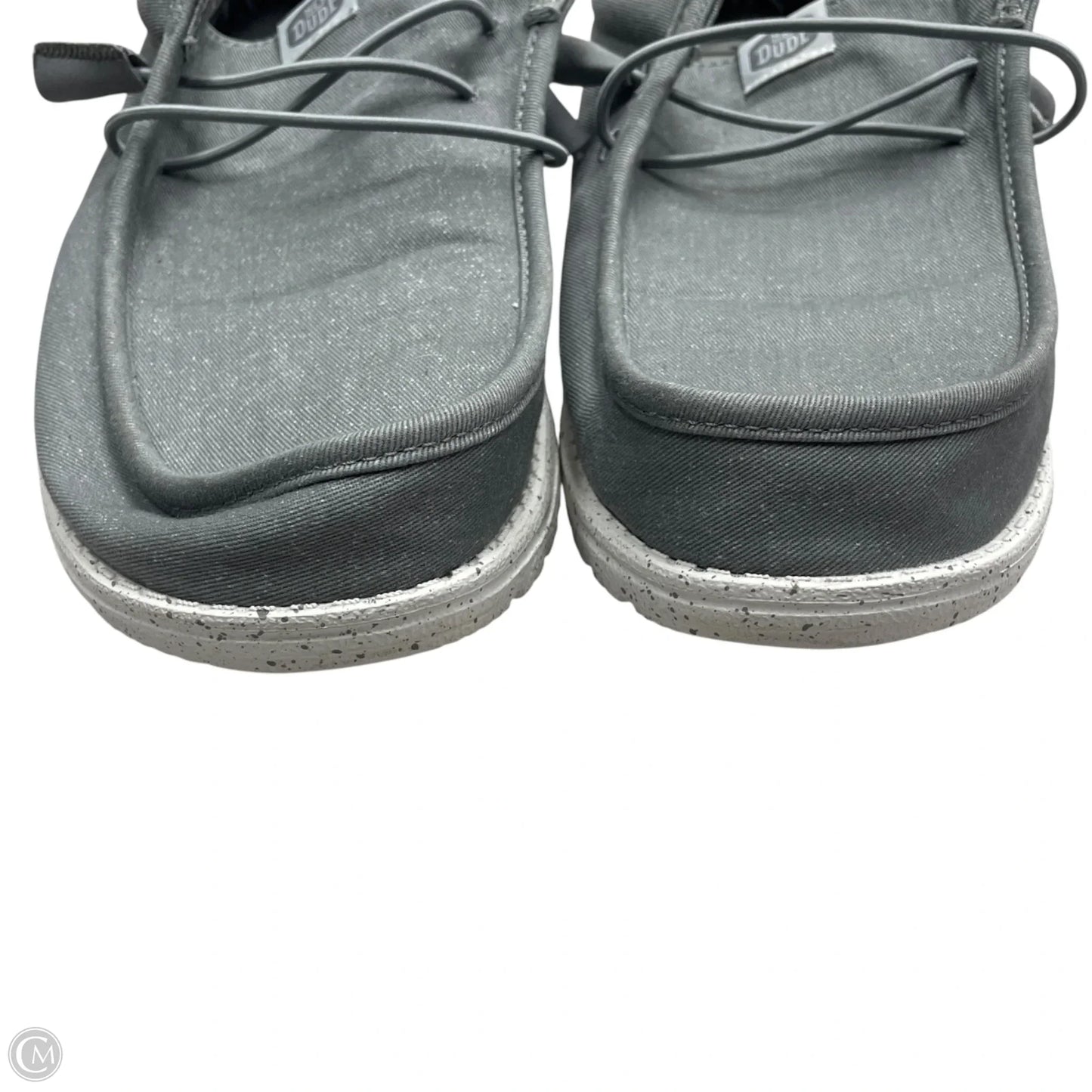 Shoes Sneakers By Hey Dude In Grey, Size: 10.5