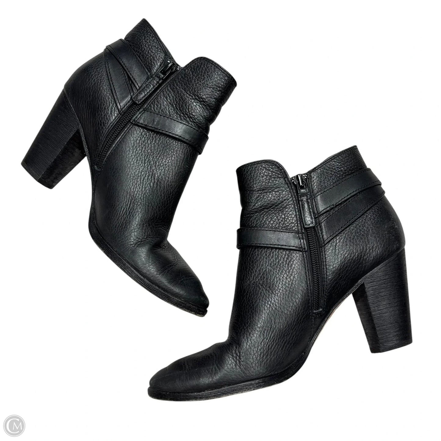 Boots Ankle Heels By Cole-haan In Black, Size: 8