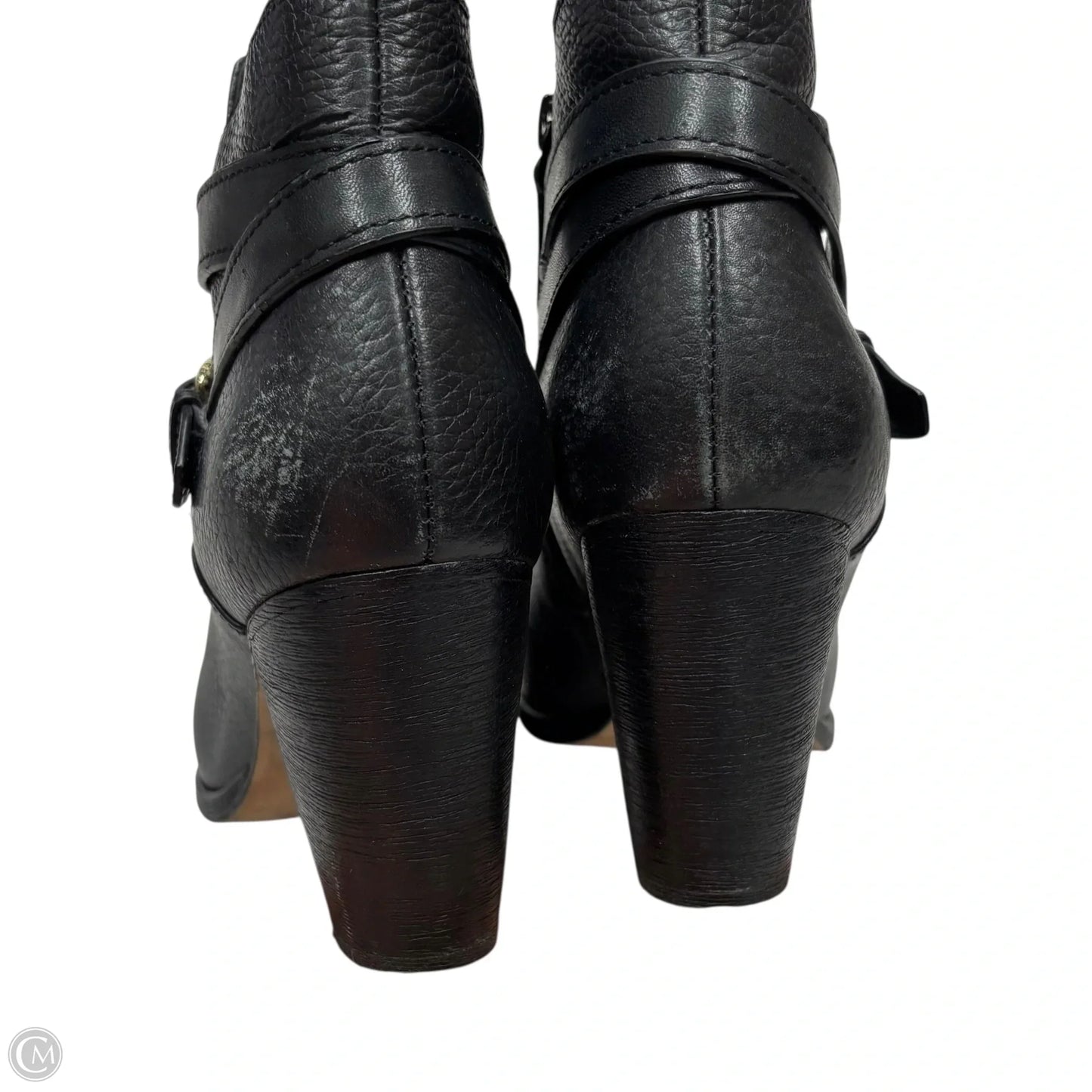 Boots Ankle Heels By Cole-haan In Black, Size: 8