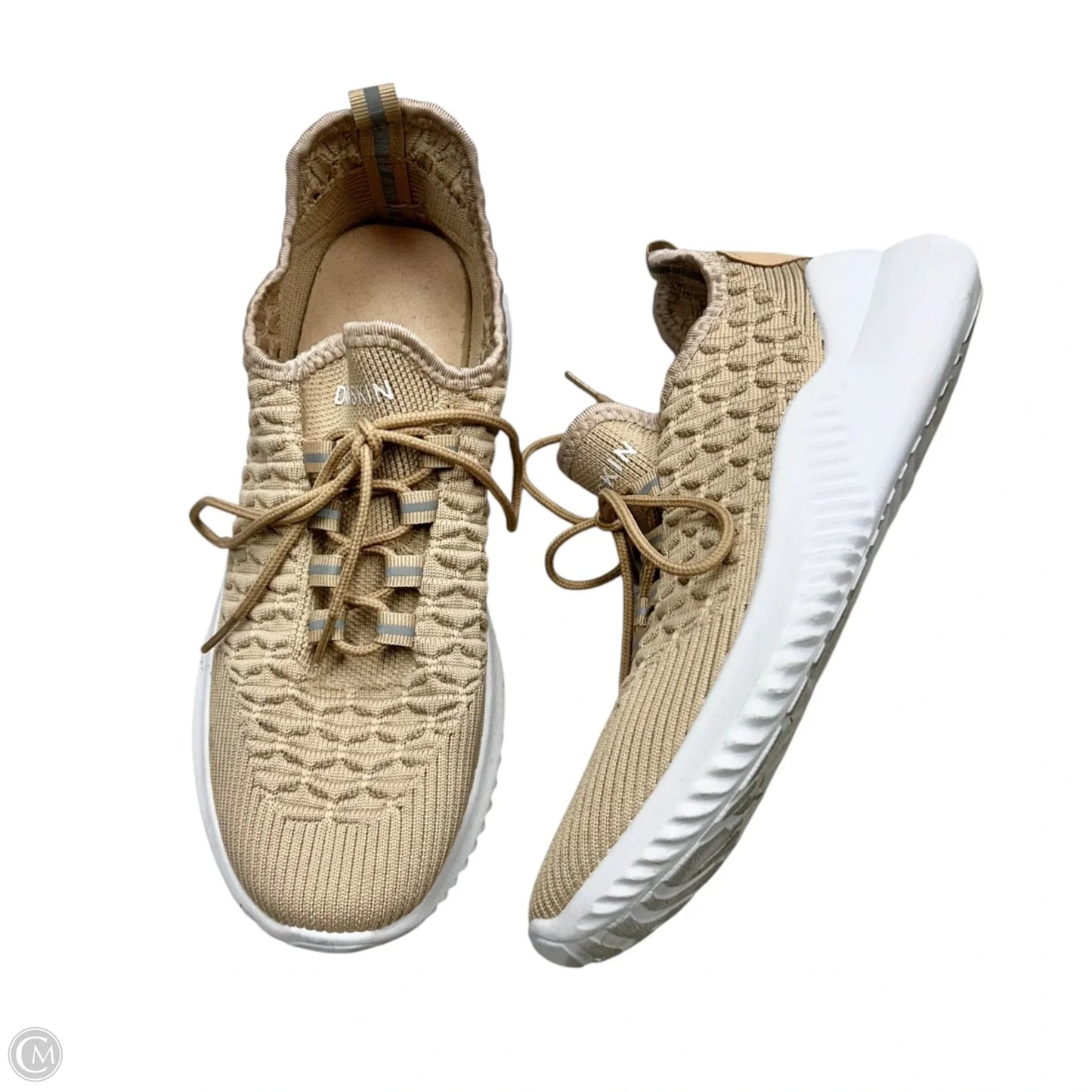 Shoes Athletic By Danskin In Tan & White, Size: 10