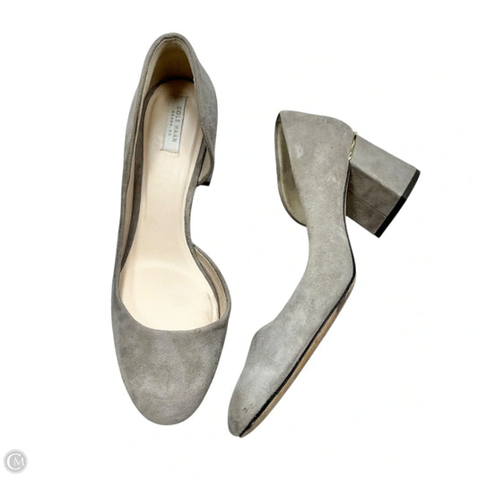 Shoes Heels Block By Cole-haan In Grey, Size: 8