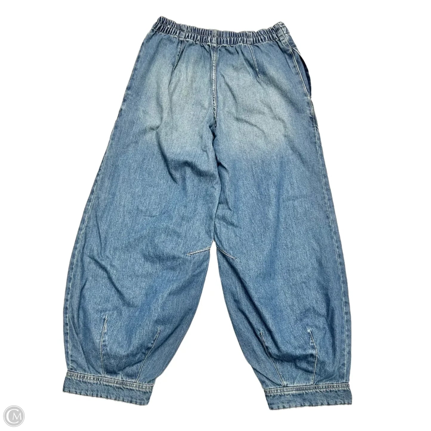 Jeans Wide Leg By We The Free In Blue Denim, Size: Xs