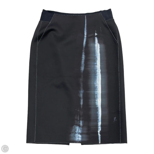 Skirt Midi By Elie Tahari In Black, Size: Xs
