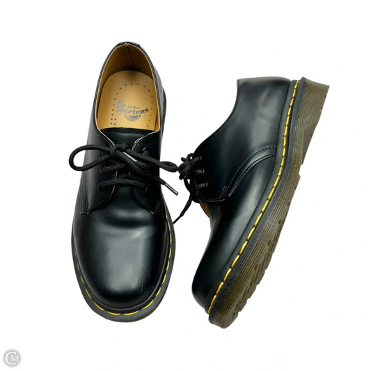 Shoes Flats By Dr Martens In Black, Size: 7