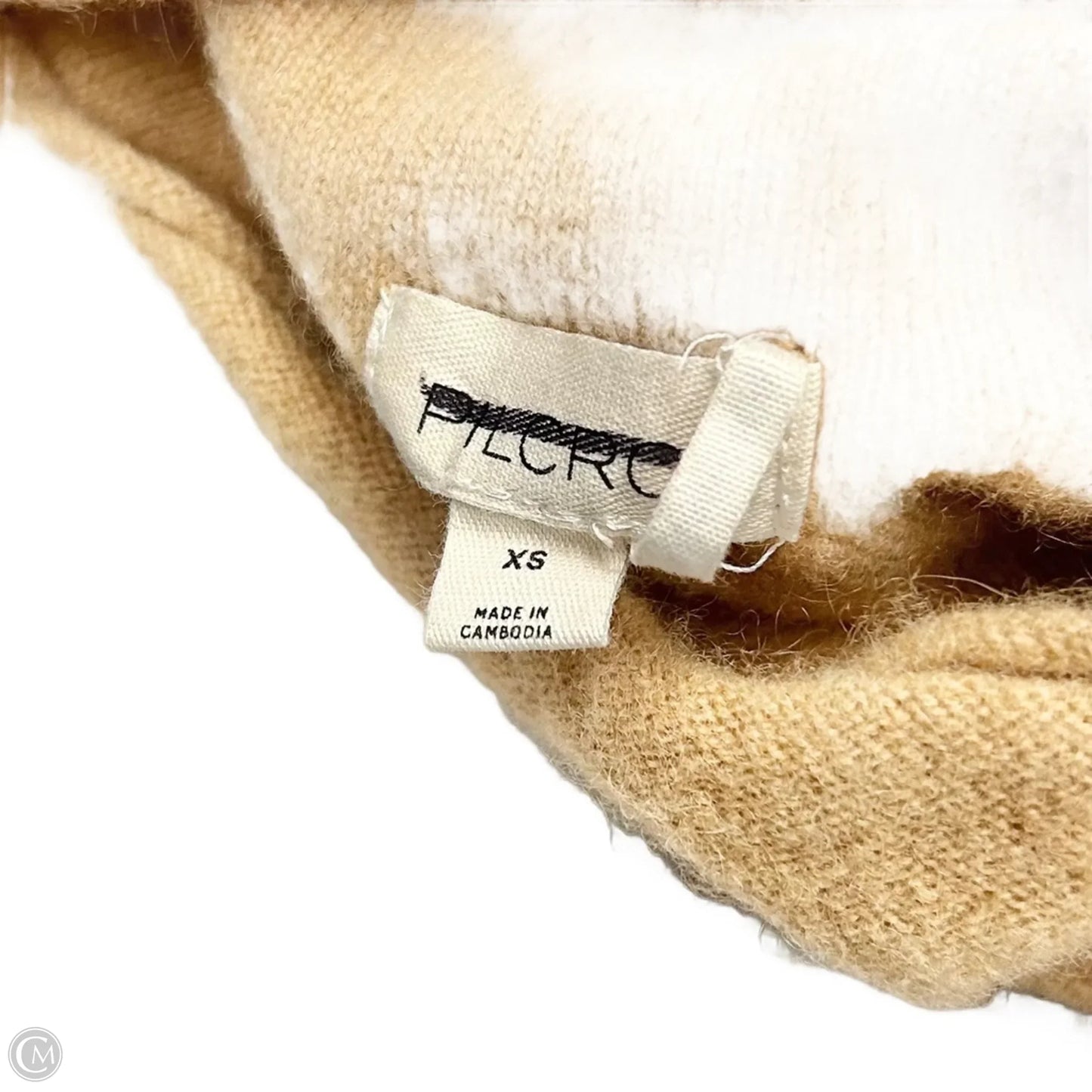 Sweater Cashmere By Pilcro In Tan, Size: Xs