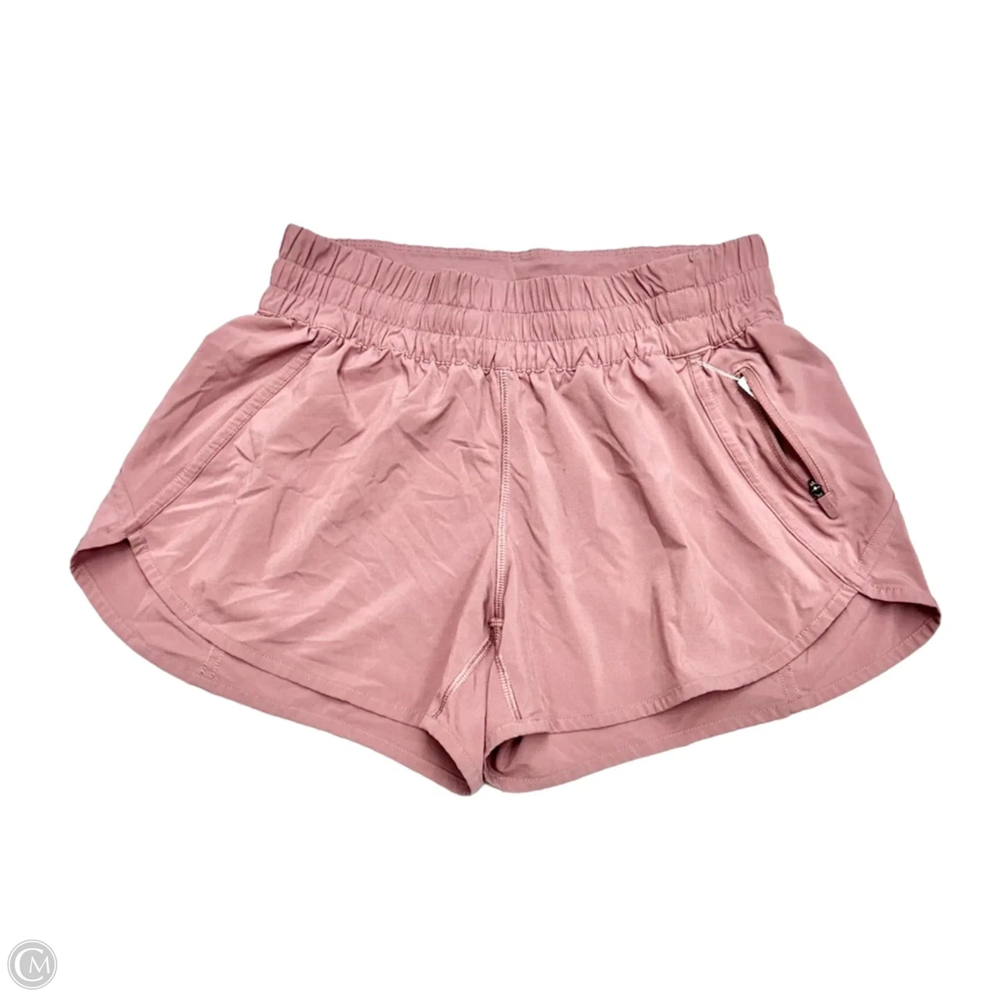 Athletic Shorts By Lululemon In Pink, Size: M