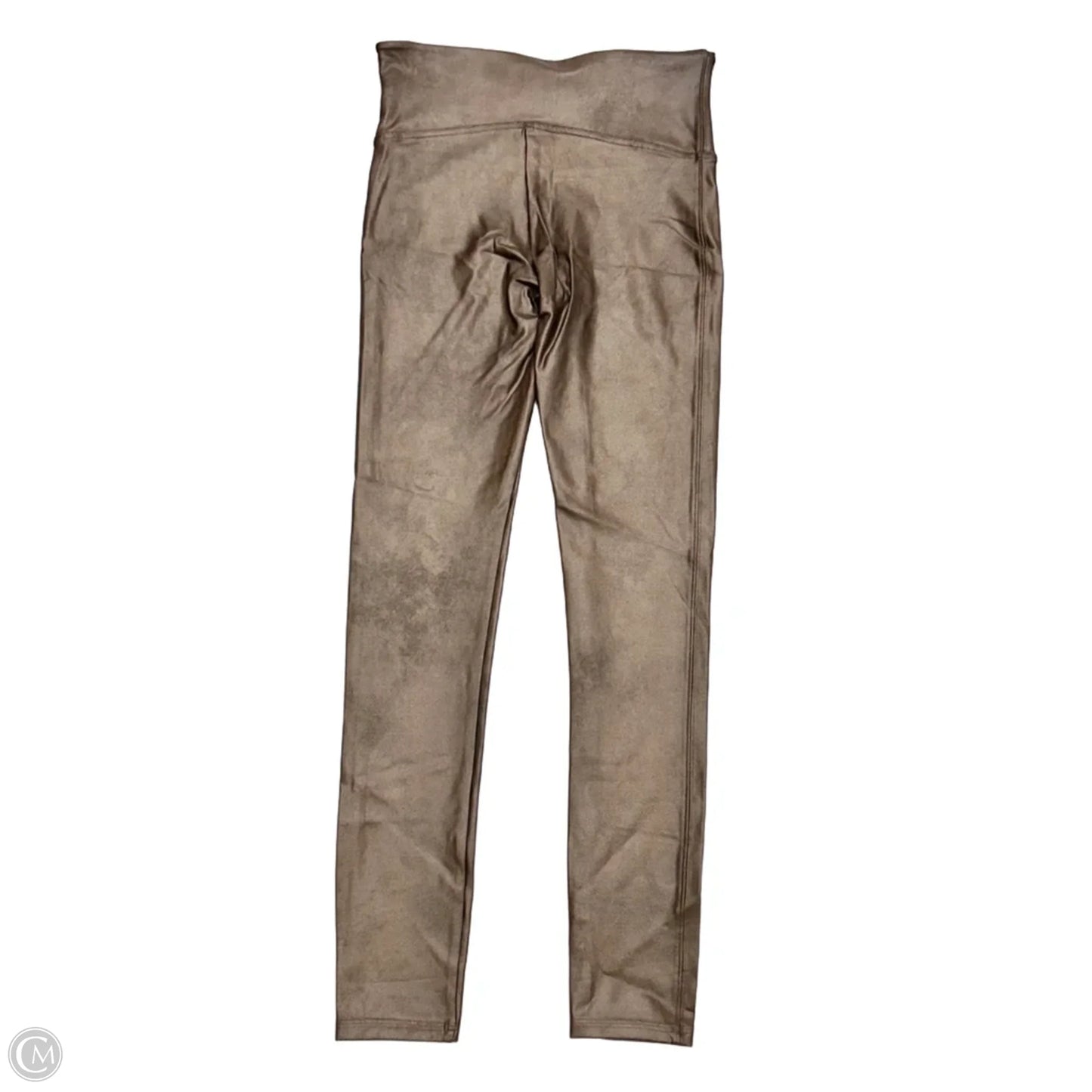 Athletic Leggings By Spanx In Brown, Size: M