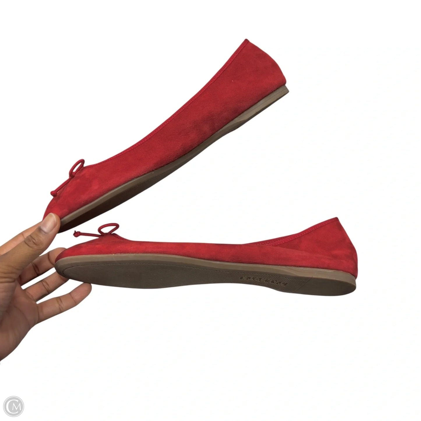Shoes Flats By Talbots In Red, Size: 8.5