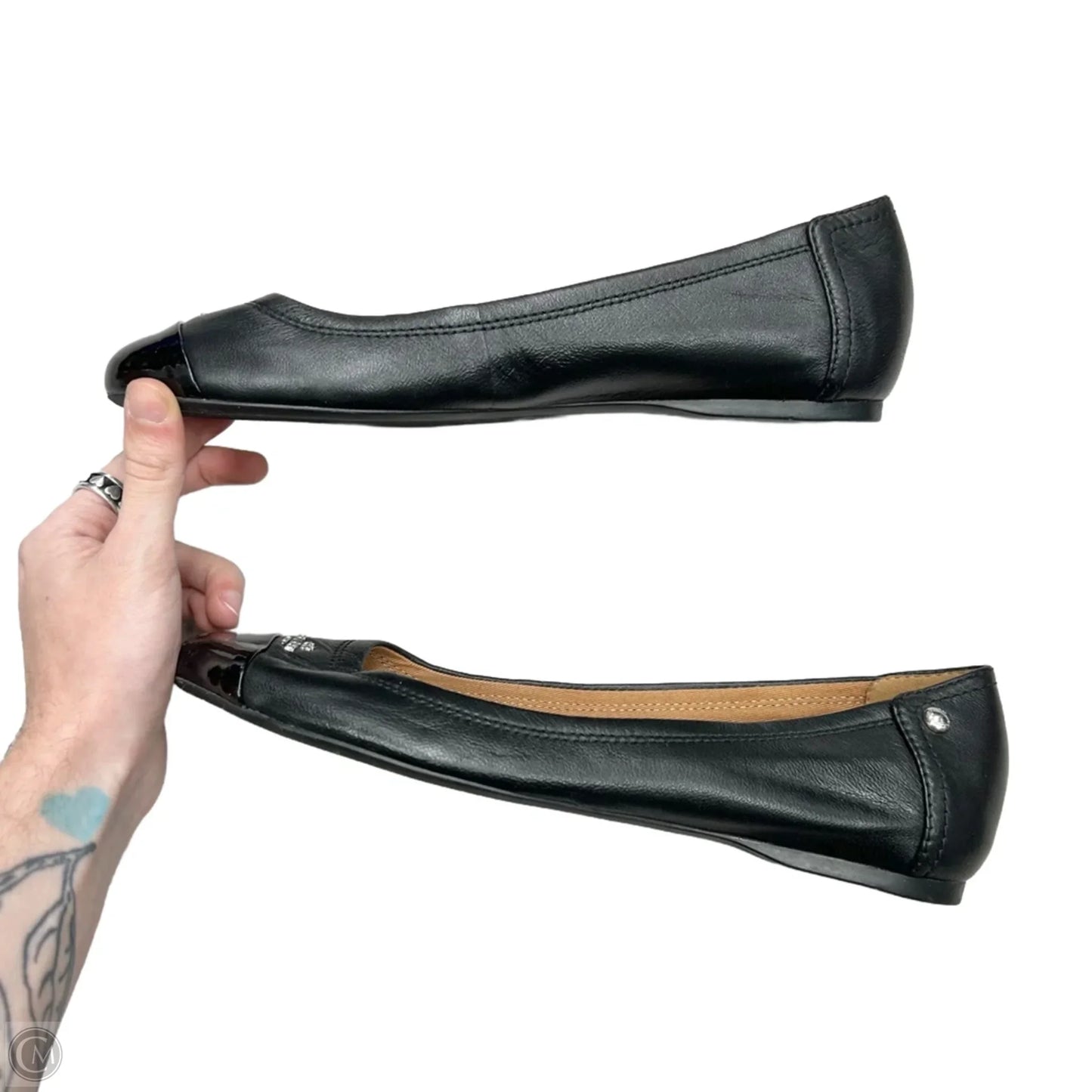 Shoes Designer By Coach In Black, Size: 8.5