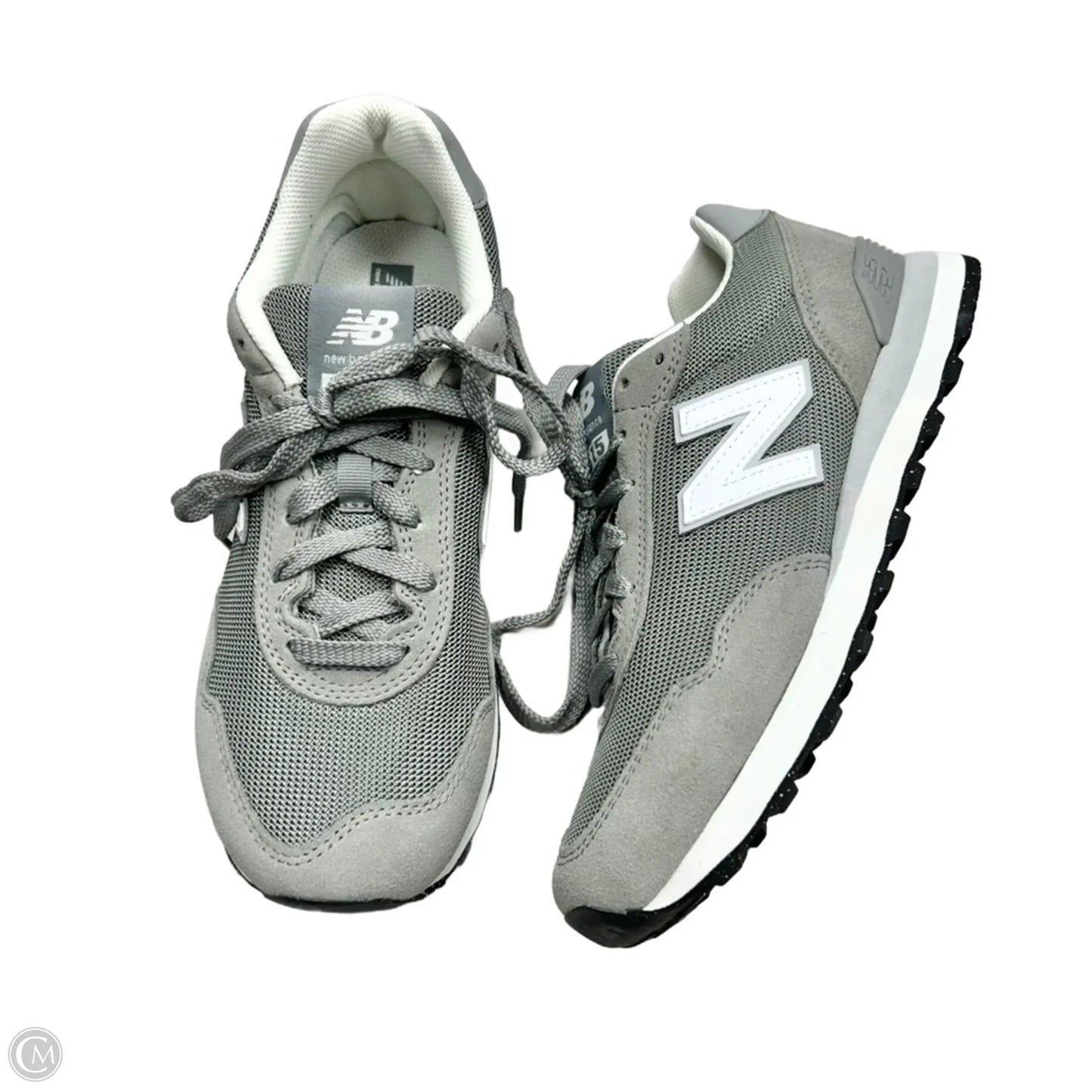 Shoes Sneakers By New Balance In Grey & White, Size: 8