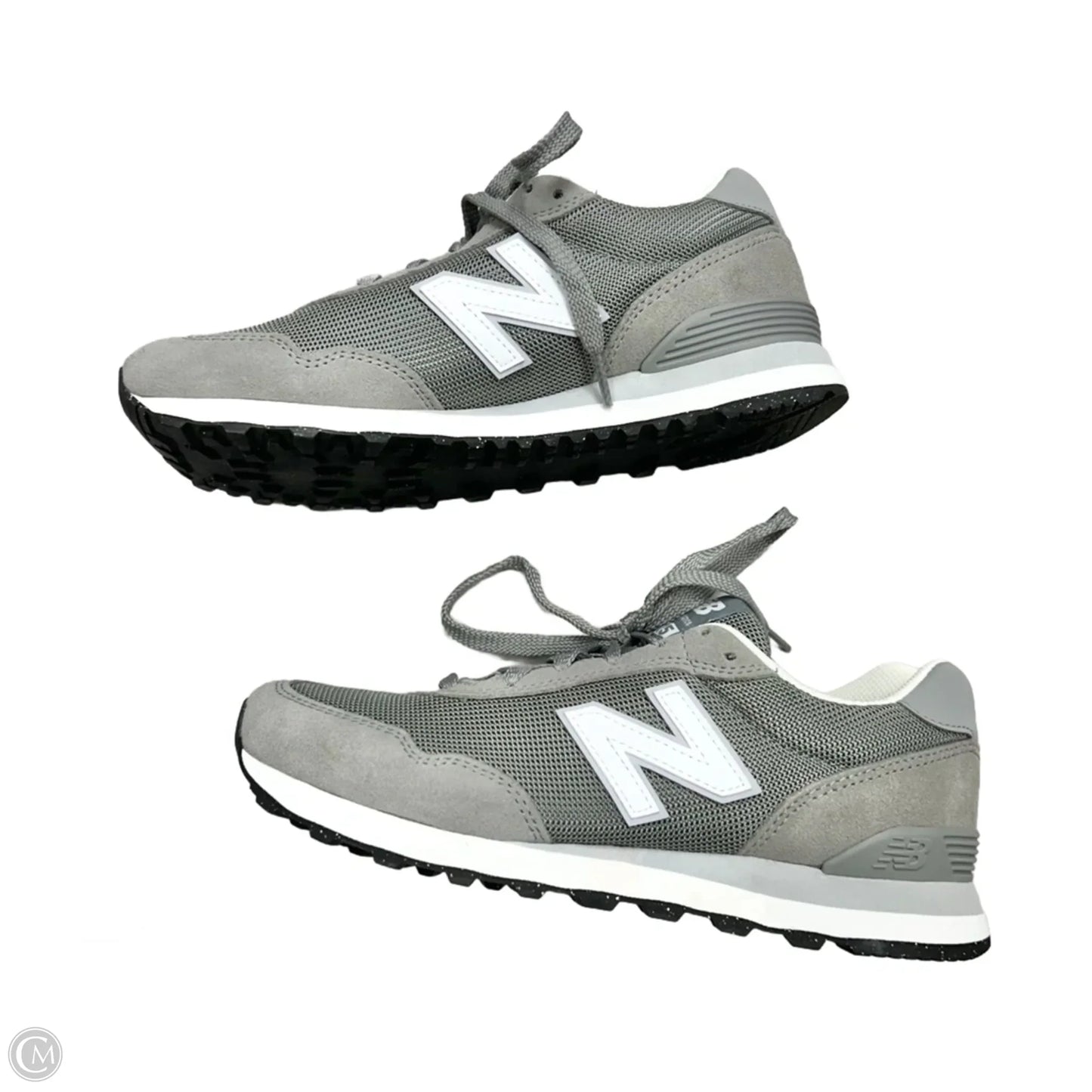 Shoes Sneakers By New Balance In Grey & White, Size: 8