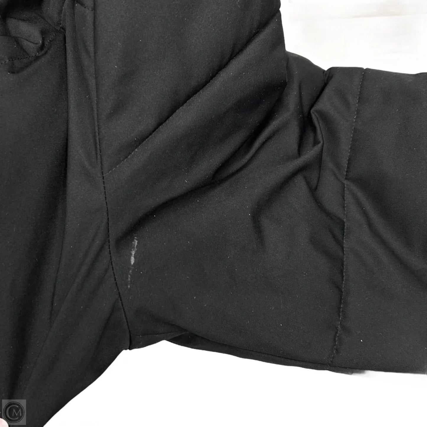 Coat Puffer & Quilted By Anne Klein In Black, Size: Xl