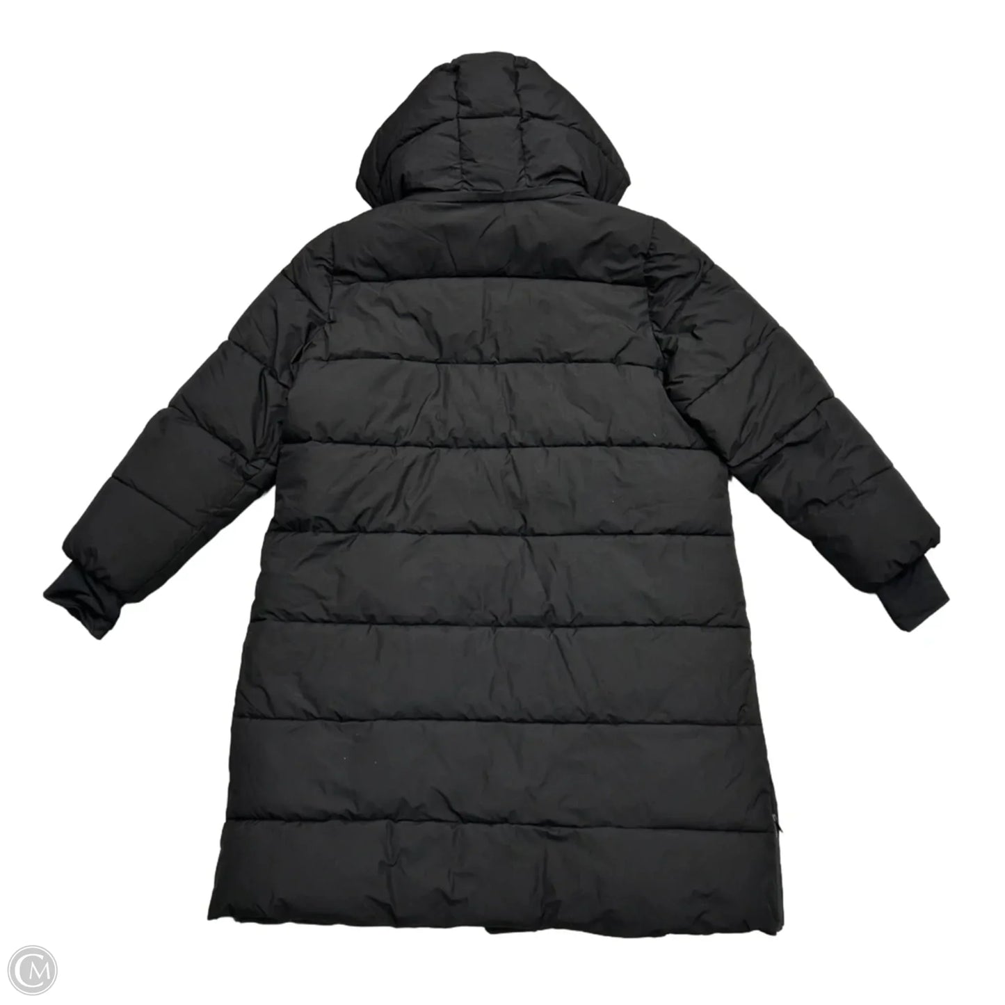 Coat Puffer & Quilted By Bcbgmaxazria In Black, Size: 1x