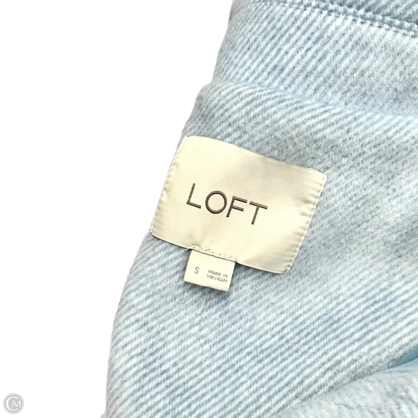 Coat Other By Loft In Blue, Size: S