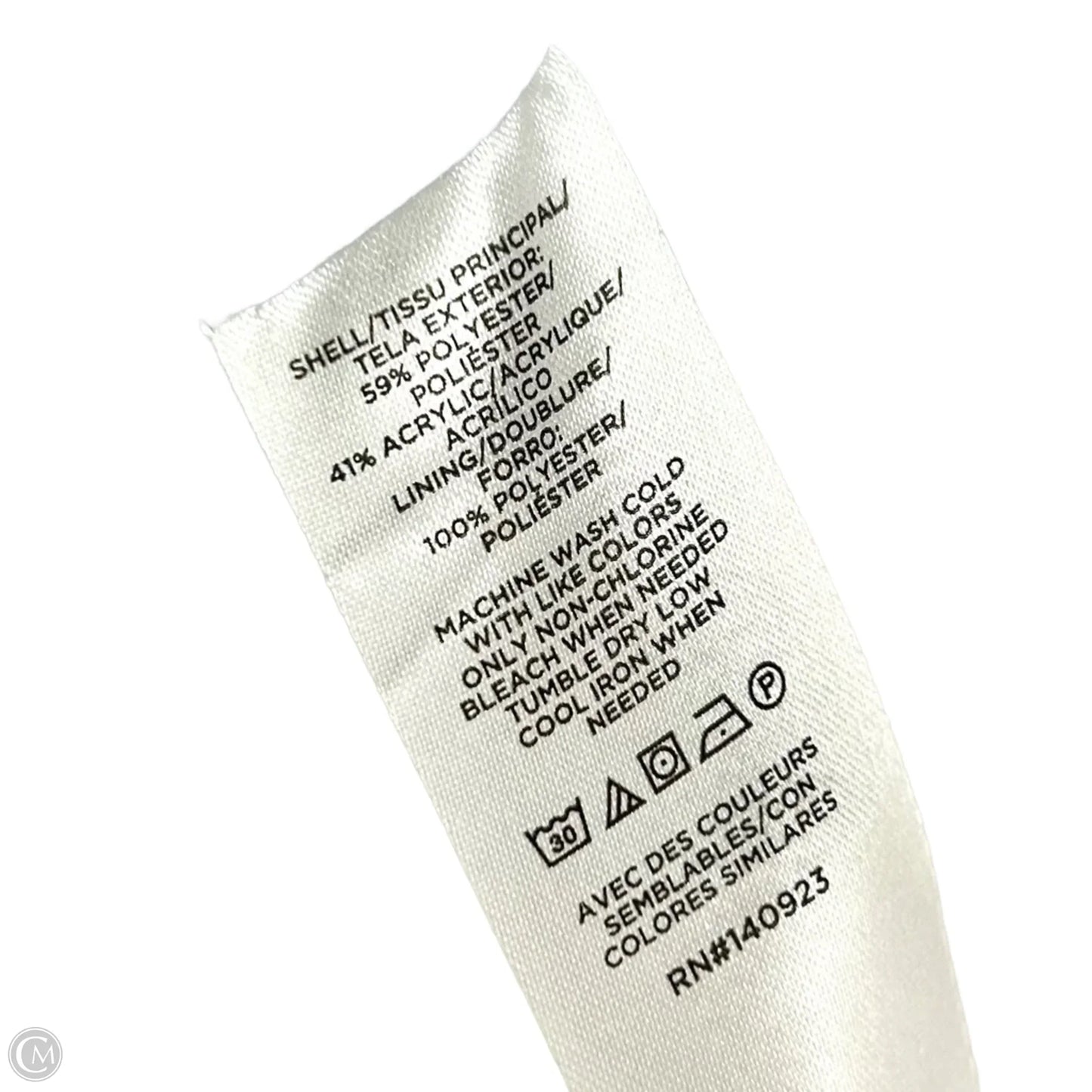 Coat Other By Loft In Blue, Size: S