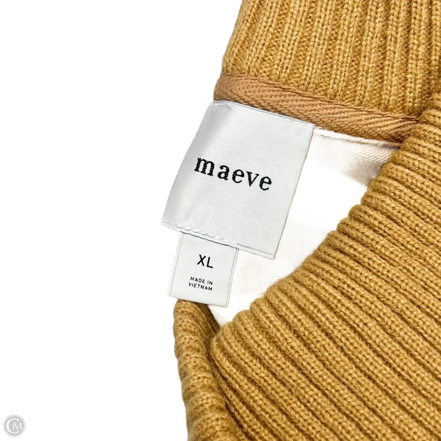 Top Long Sleeve By Maeve In Striped Pattern, Size: Xl