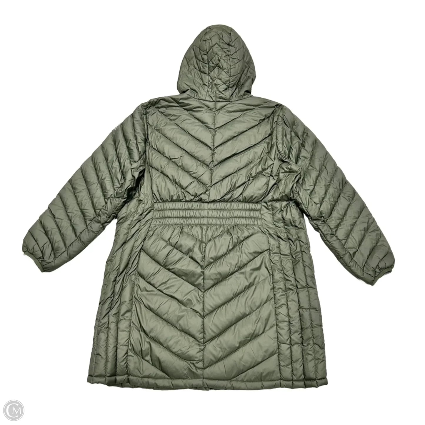 Coat Puffer & Quilted By Michael By Michael Kors In Green, Size: 1x