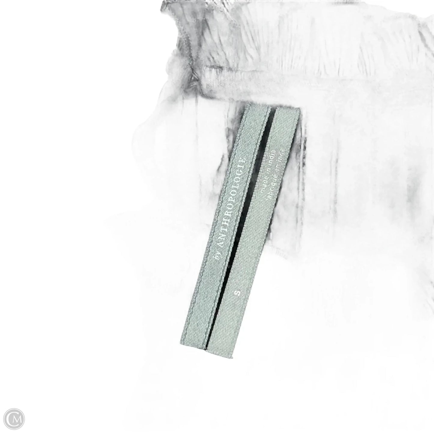 Blouse Long Sleeve By Anthropologie In Black, Size: S