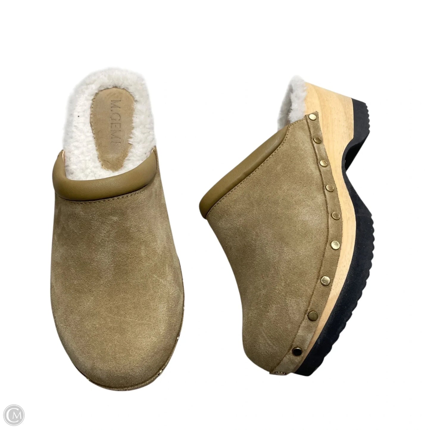 Shoes Heels Block By Clothes Mentor In Tan, Size: 7