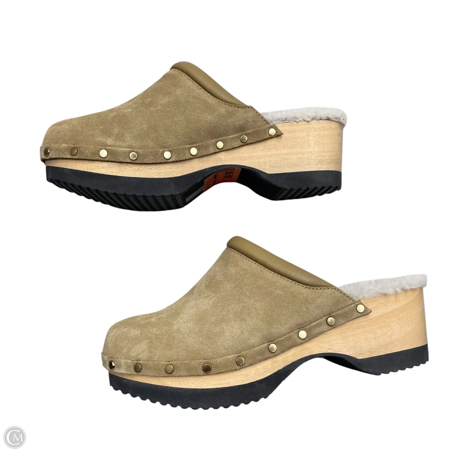 Shoes Heels Block By Clothes Mentor In Tan, Size: 7