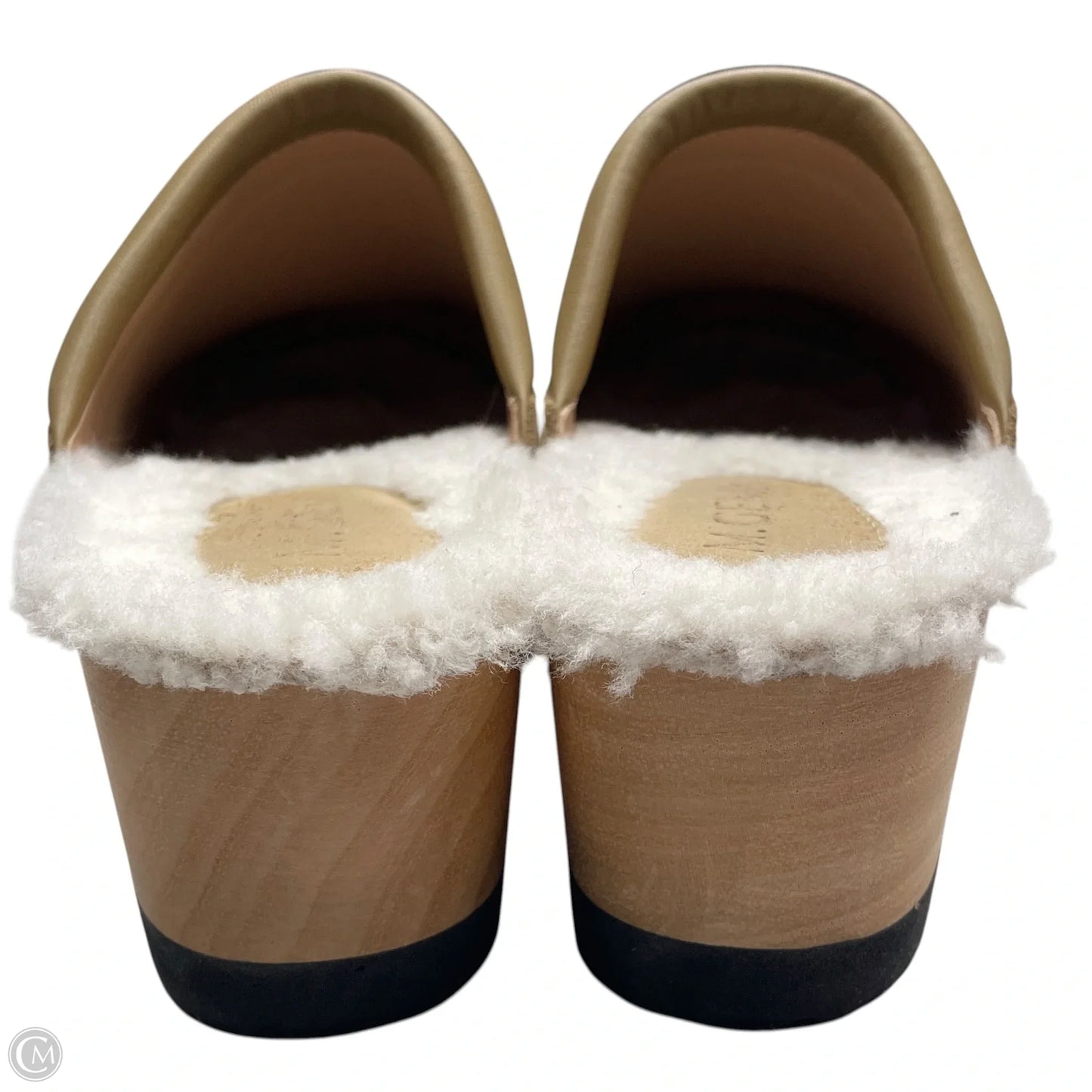 Shoes Heels Block By Clothes Mentor In Tan, Size: 7