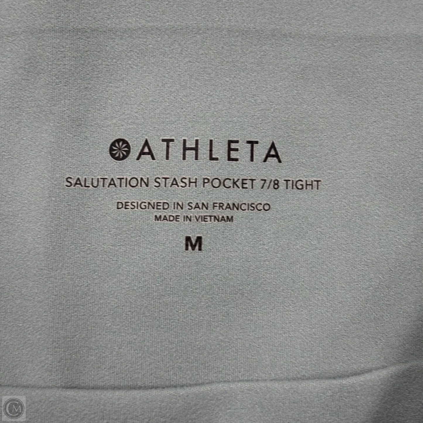 Athletic Leggings Capris By Athleta In Green, Size: M