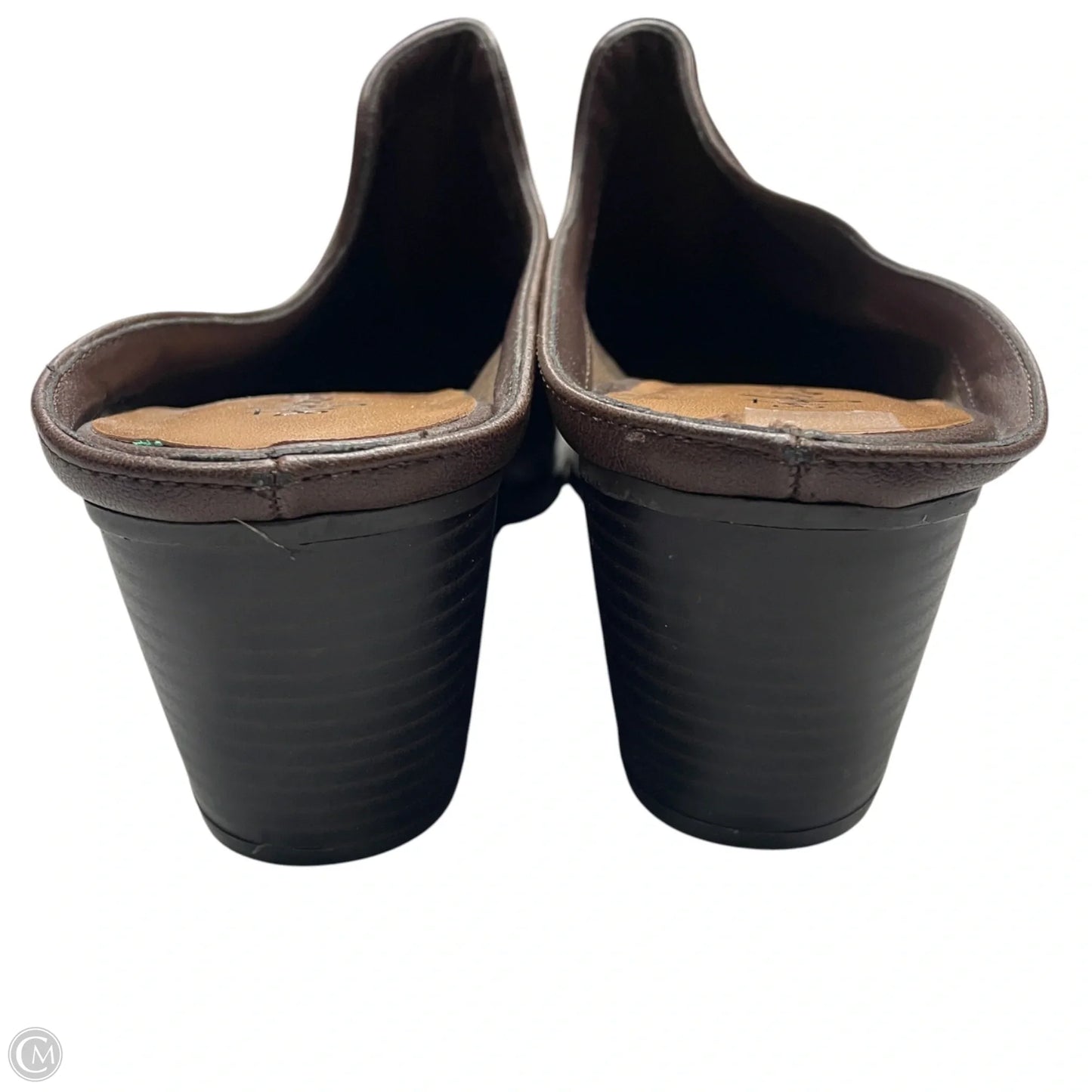 Shoes Heels Block By Style And Co Collection Women In Brown, Size: 9.5
