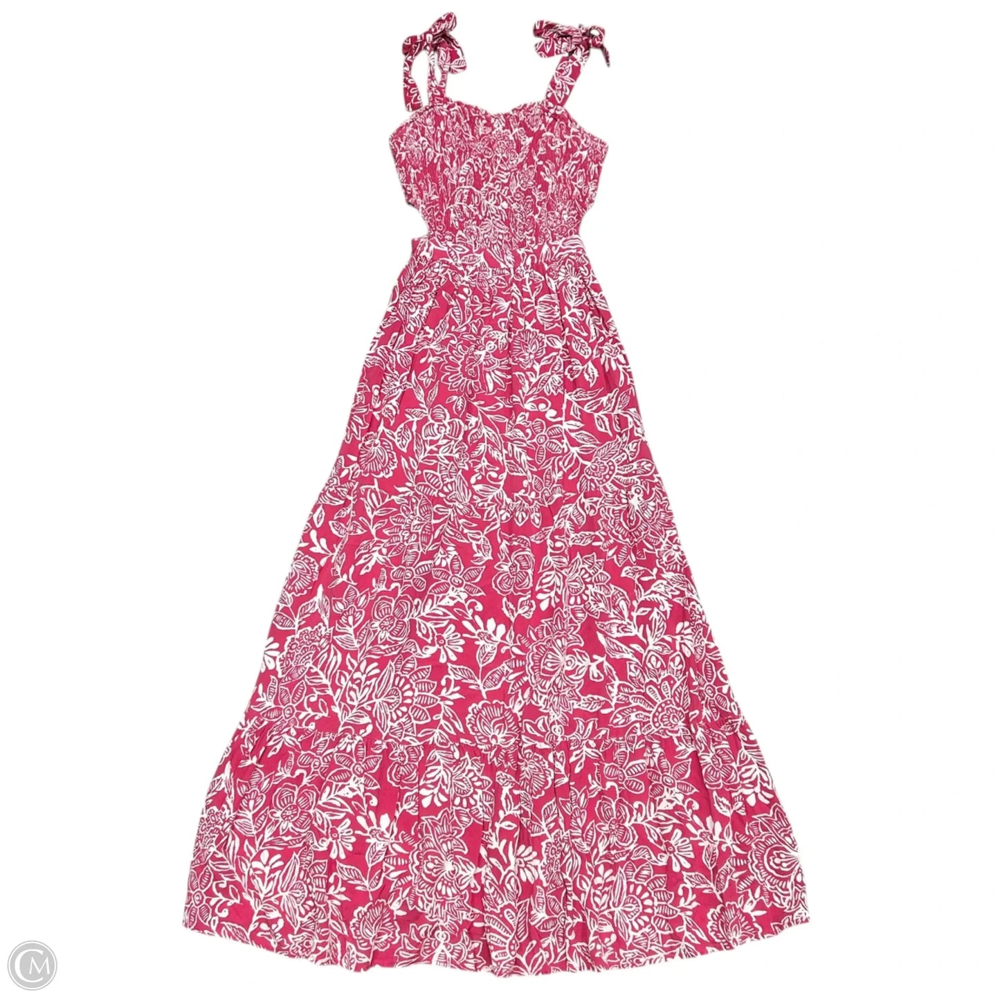 Dress Casual Maxi By Sincerely Jules In Pink & White, Size: S