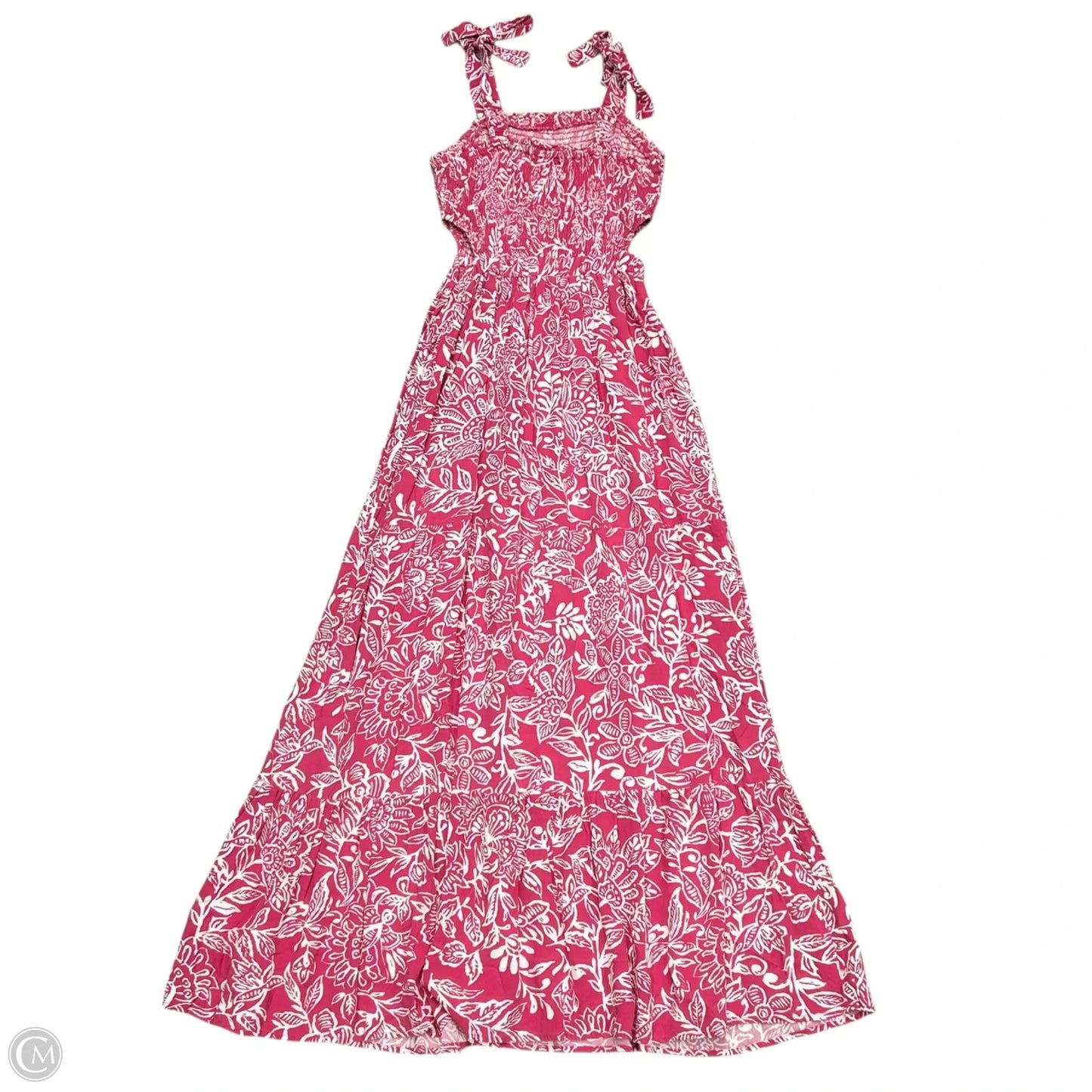 Dress Casual Maxi By Sincerely Jules In Pink & White, Size: S