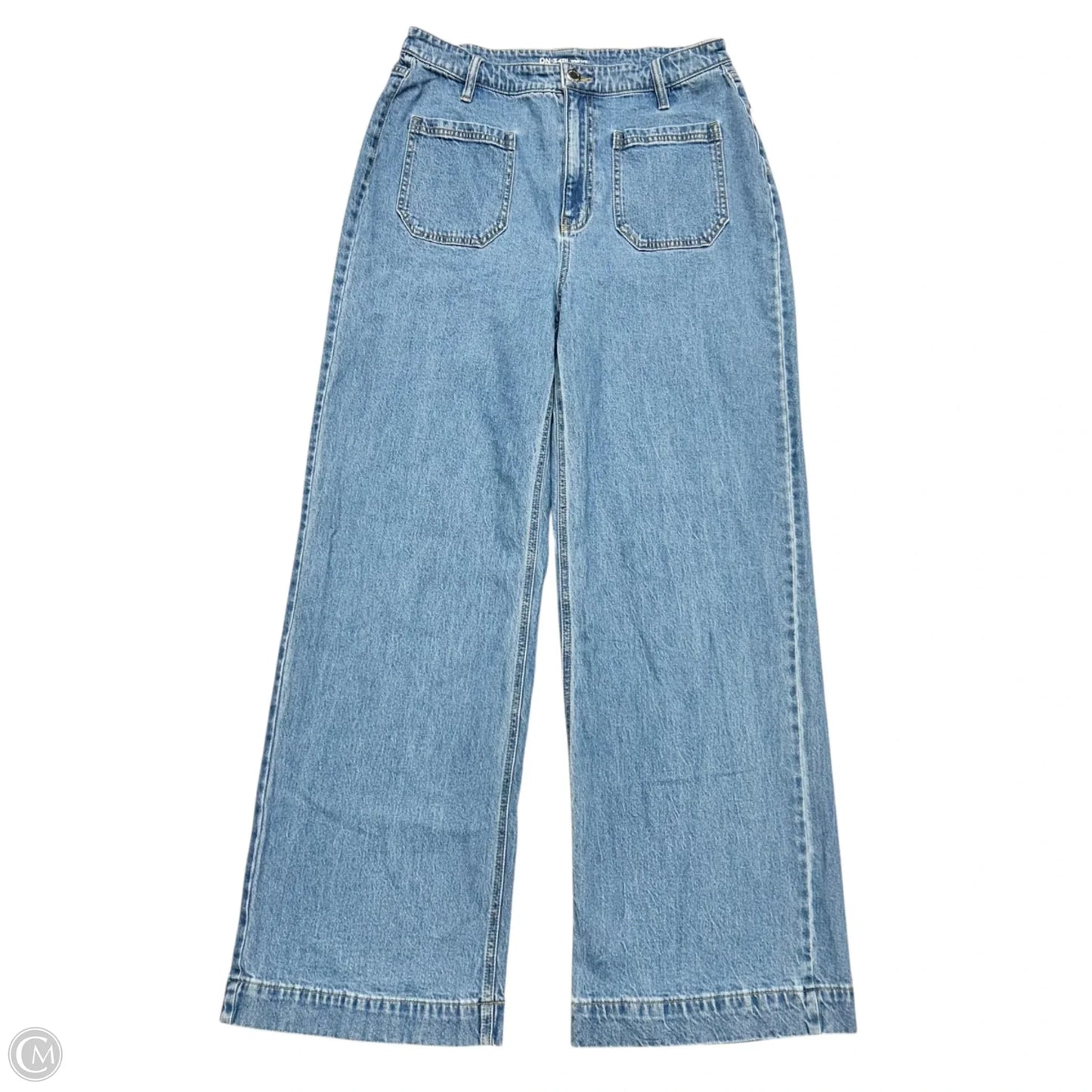 Jeans Wide Leg By On 34th In Blue Denim, Size: 12