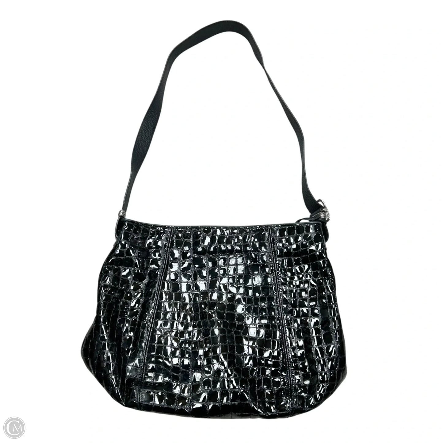 Handbag Leather By Brighton, Size: Large