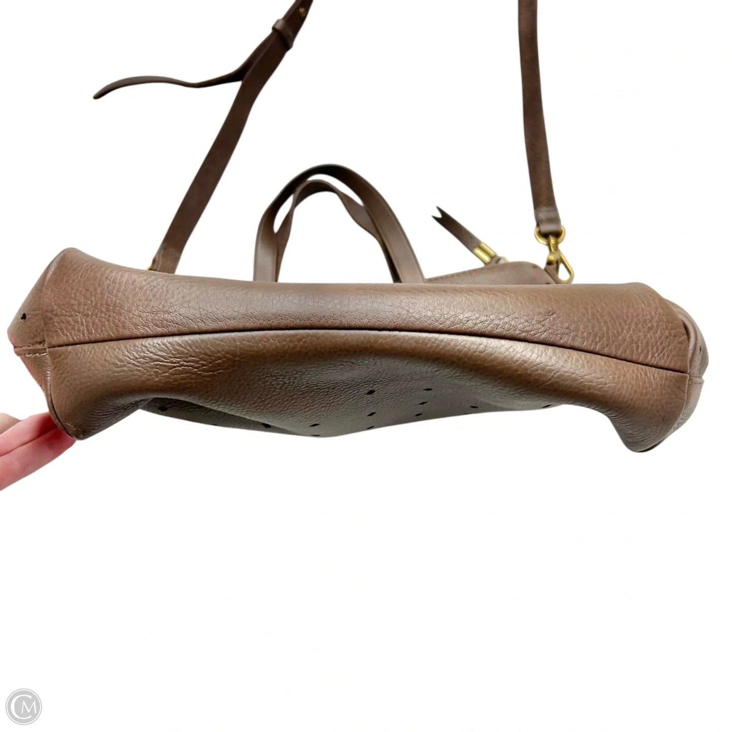 Crossbody Leather By Madewell, Size: Medium