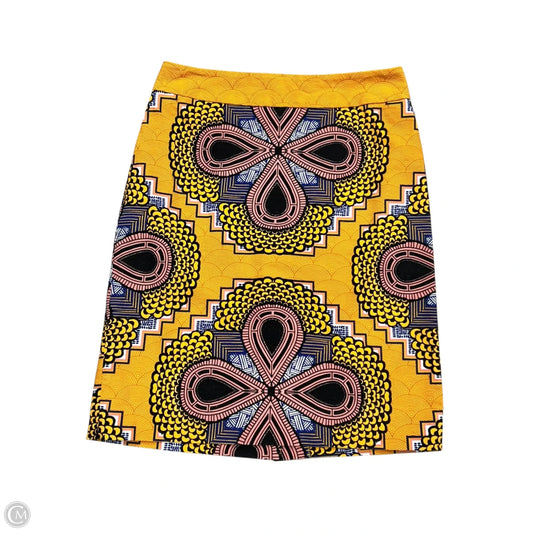 Skirt Midi By Maeve In Orange, Size: M