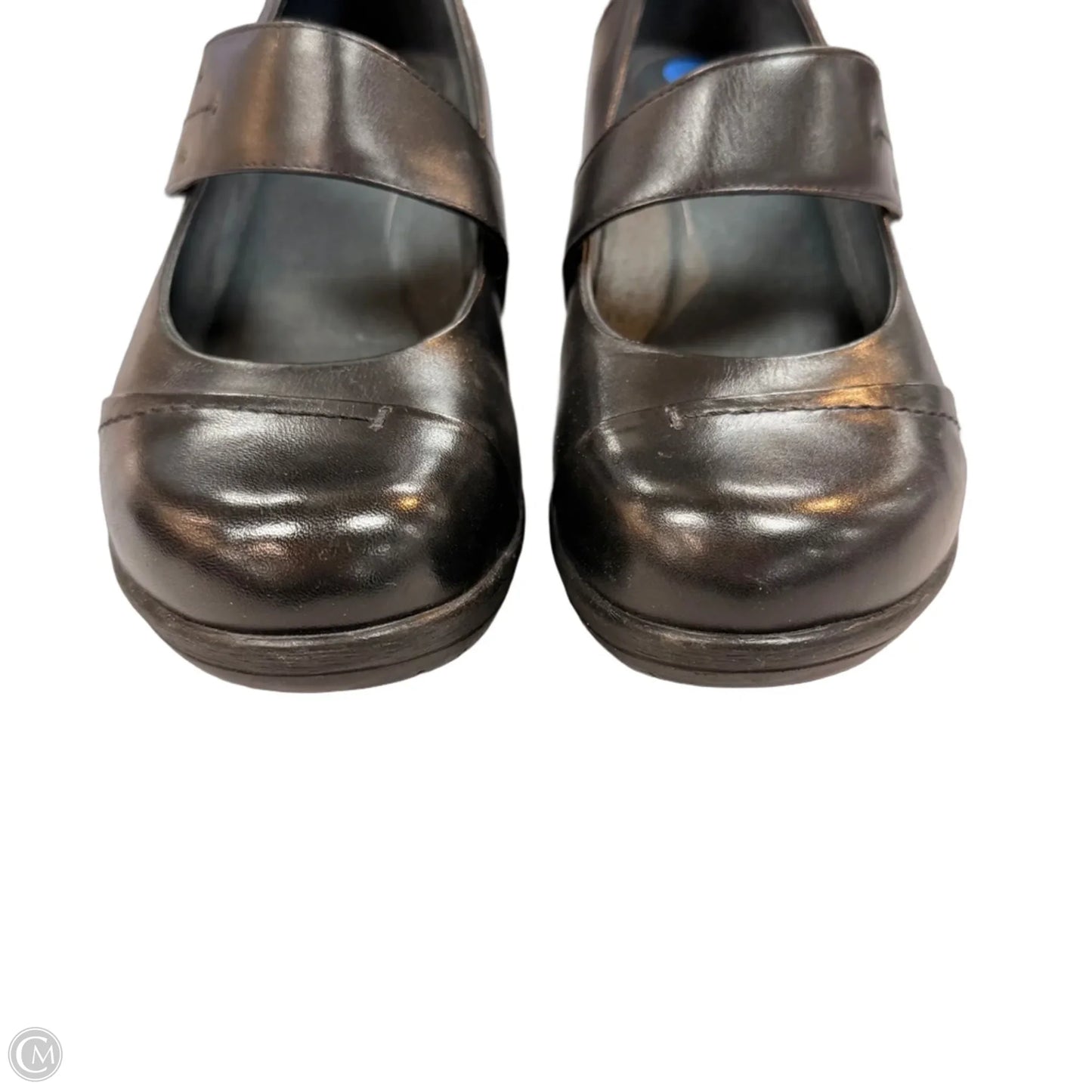 Shoes Heels Wedge By Dansko In Black, Size: 9.5