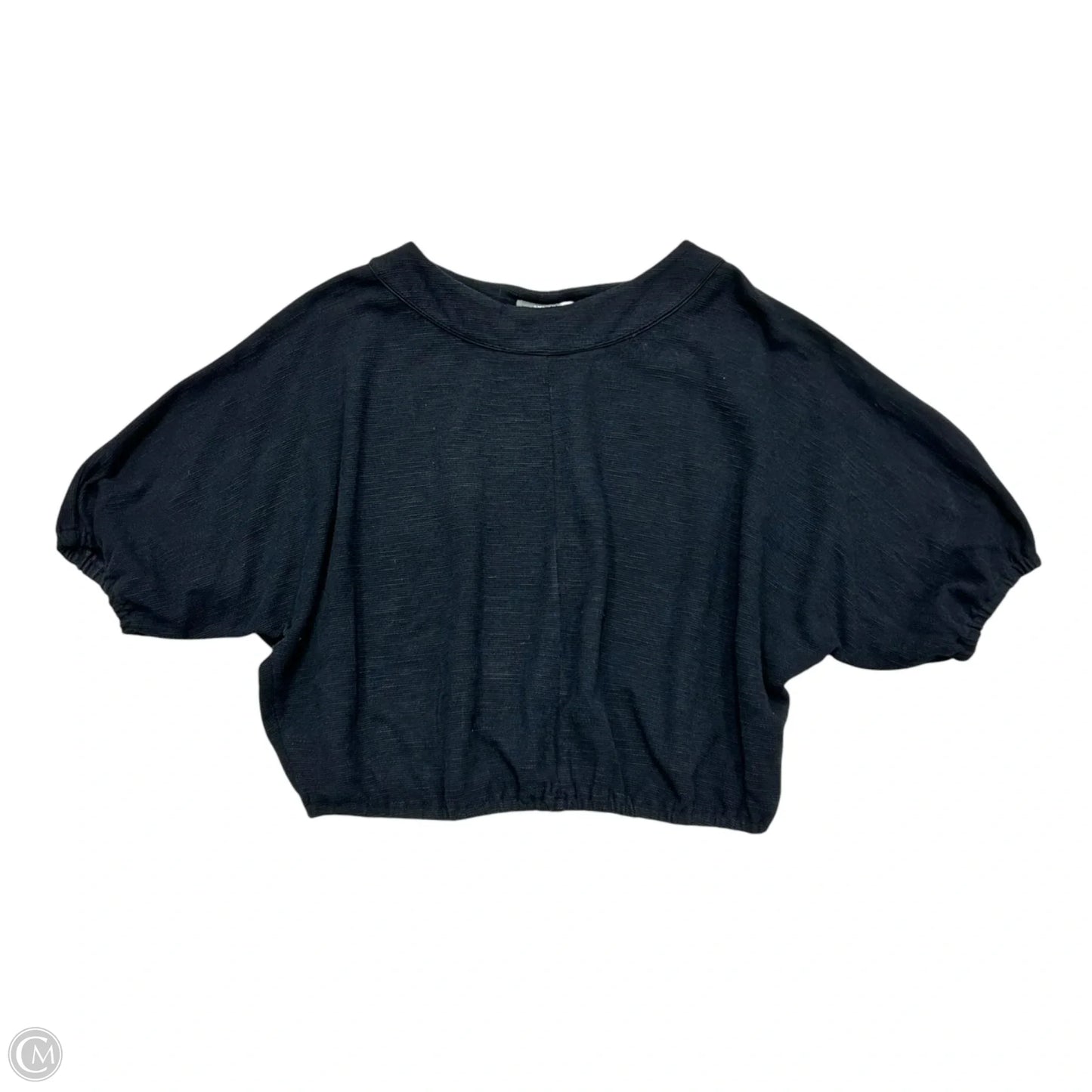 Top 3/4 Sleeve By Anthropologie In Black, Size: L