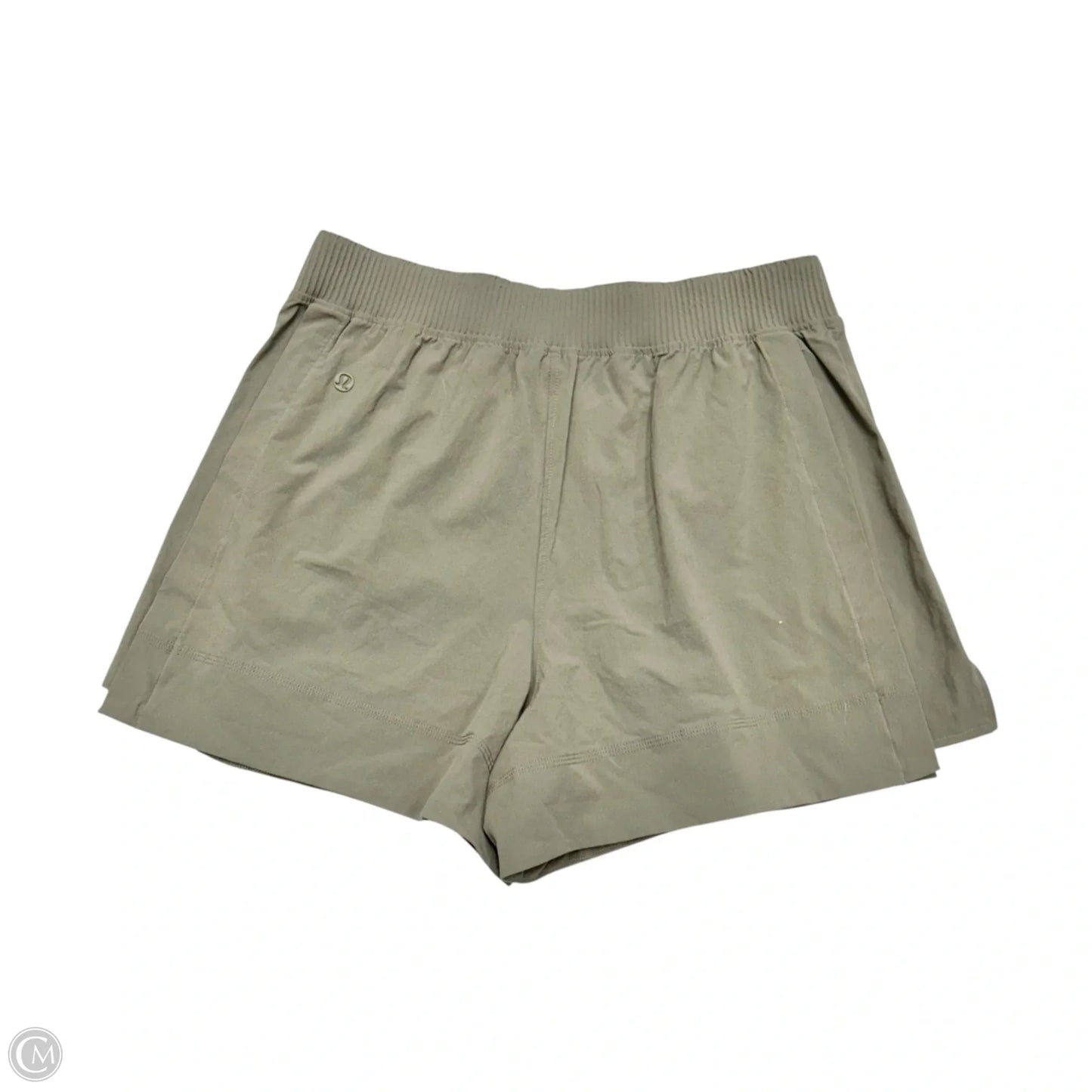 Athletic Shorts By Lululemon In Green, Size: L