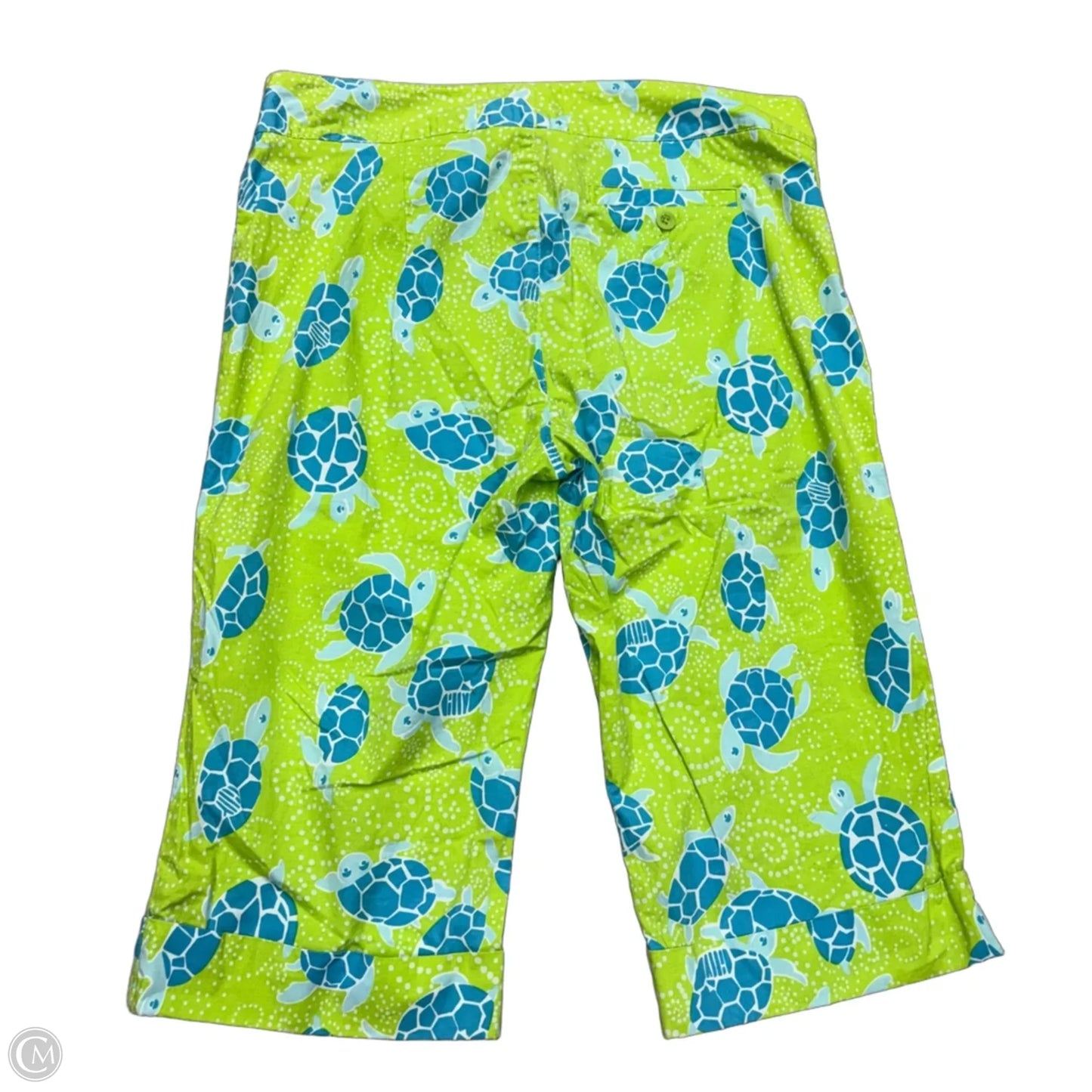Pants Designer By Lilly Pulitzer In Blue & Green, Size: S