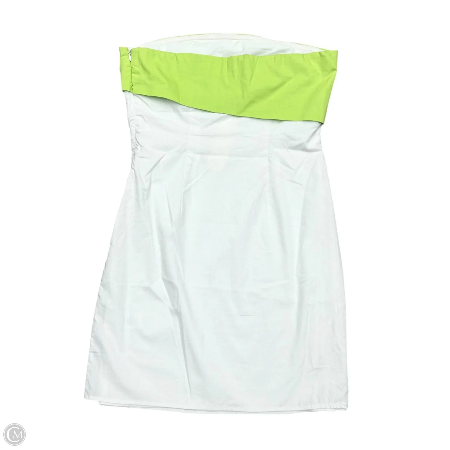 Dress Party Short By Flat White In Green & White, Size: Xs