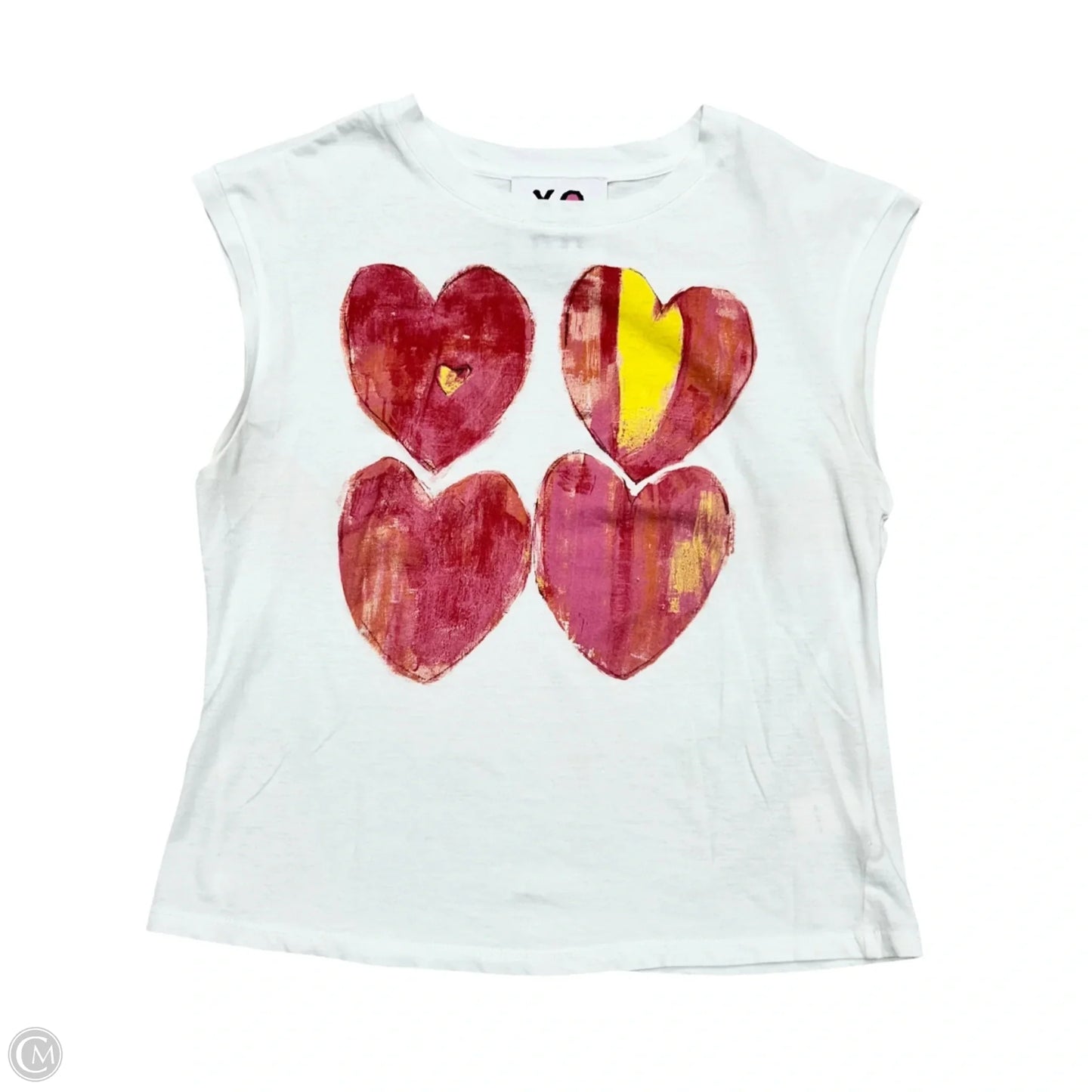 Top Short Sleeve By Kerri Rosenthal In White, Size: Xs