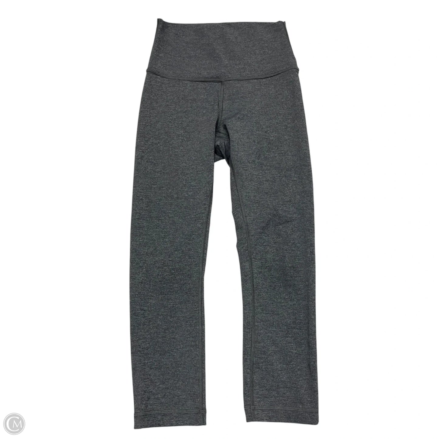 Athletic Leggings Capris By Lululemon In Grey, Size: S