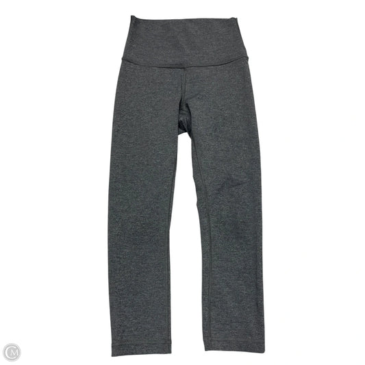 Athletic Leggings Capris By Lululemon In Grey, Size: S
