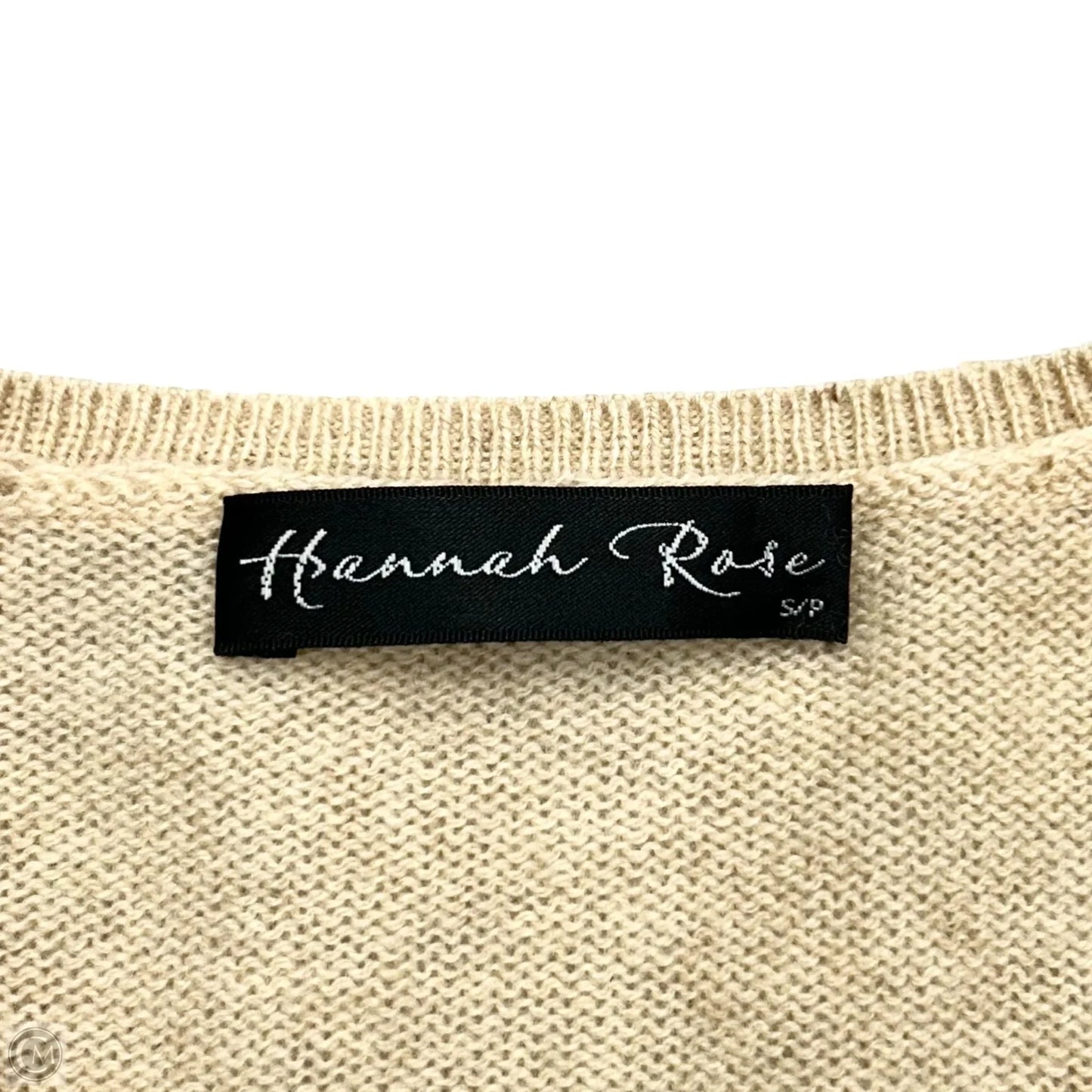 Sweater Cashmere By Hannah Rose In Tan, Size: S