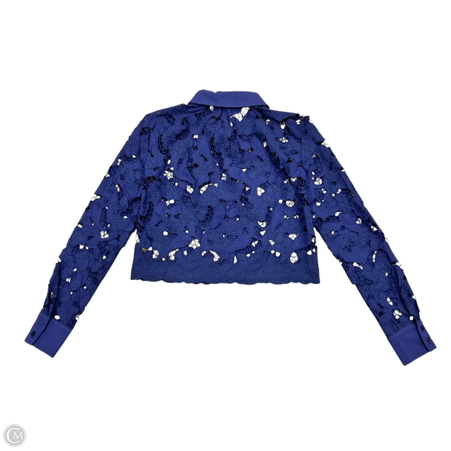 Top Long Sleeve By House Of Harlow In Navy, Size: Xs