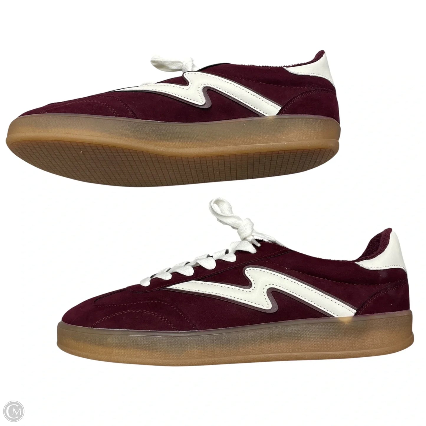 Shoes Sneakers By Madden Girl In Maroon, Size: 10