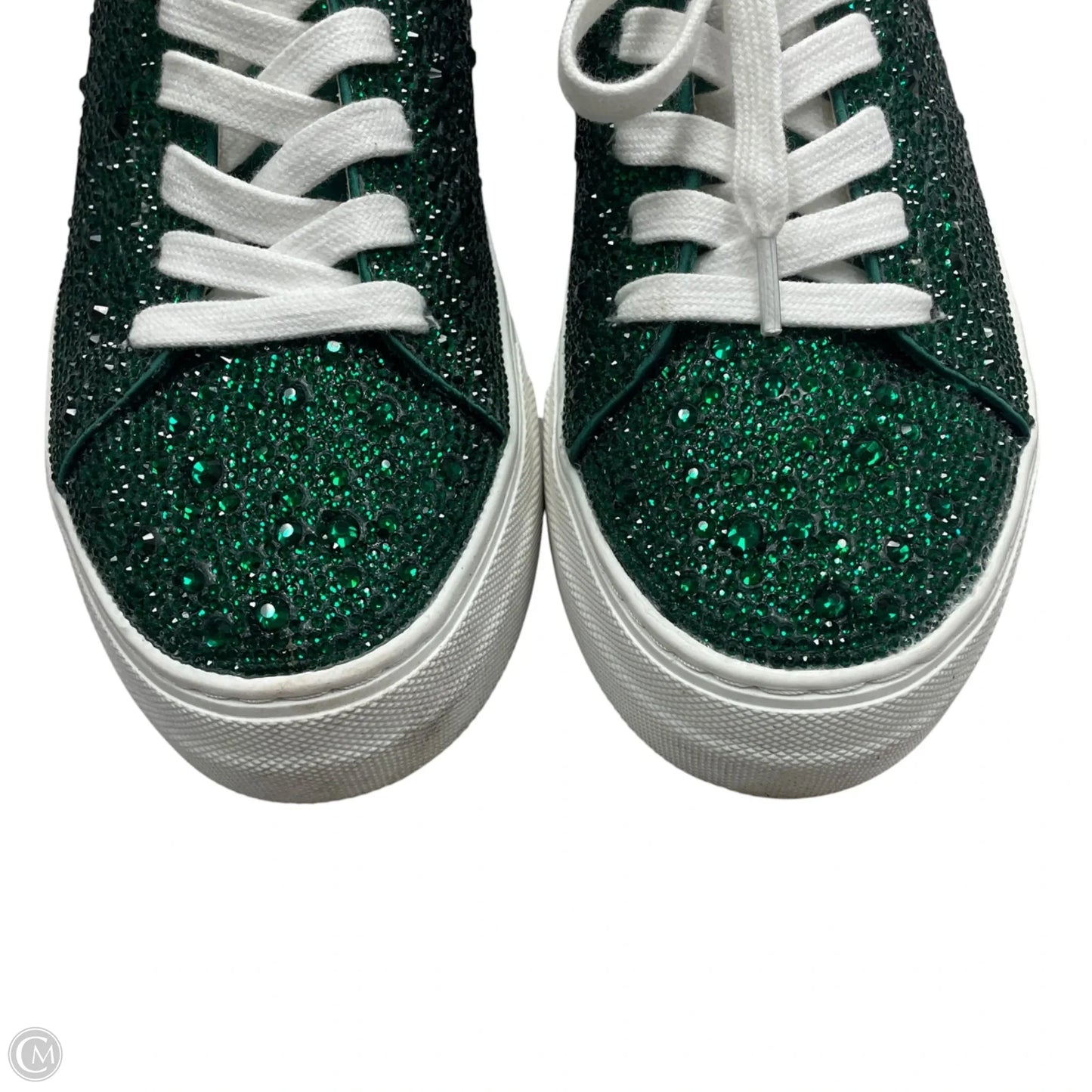 Shoes Sneakers By Betsey Johnson In Green, Size: 6.5