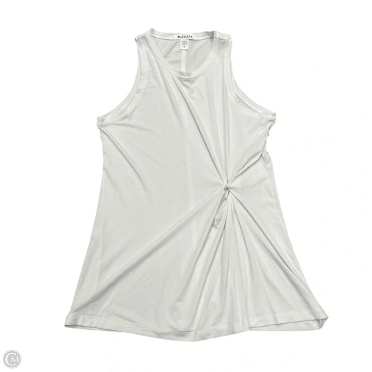 Athletic Tank Top By Athleta In White, Size: M