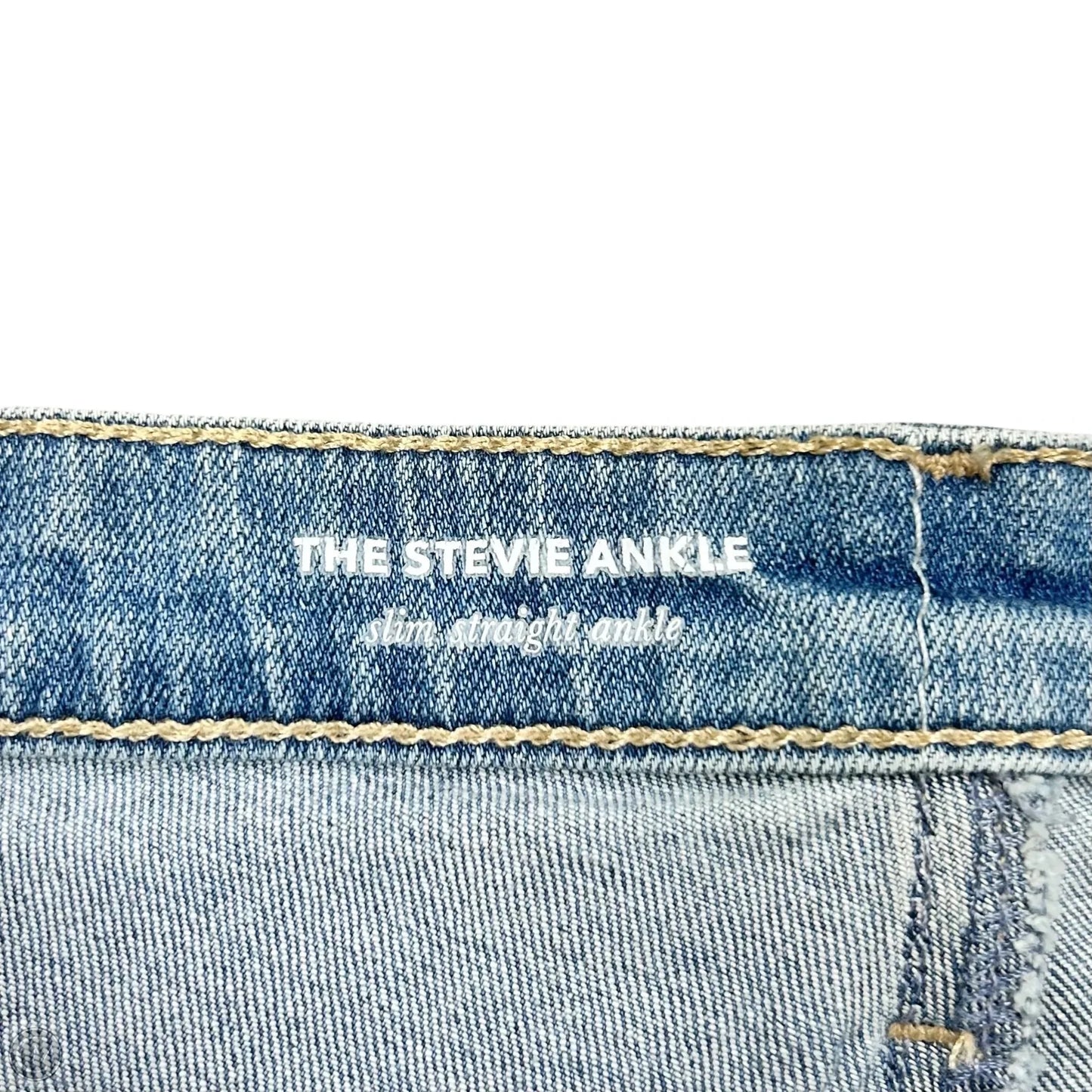 Jeans Skinny By Ag Jeans In Blue Denim, Size: 6
