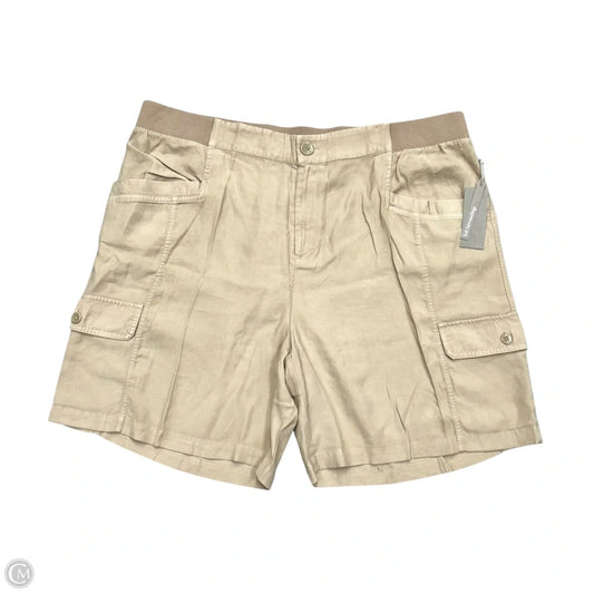 Shorts By Soft Surroundings In Beige, Size: 2x